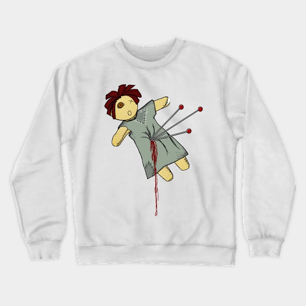 Voodoo doll Crewneck Sweatshirt by gabitolgyesi